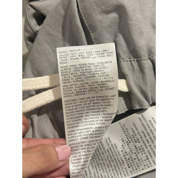 MM6 MAISON MARGIELA Easy Gray Trouser Pants Size 40 Women Size 44 Men Ret $505 - Picture 12 of 12